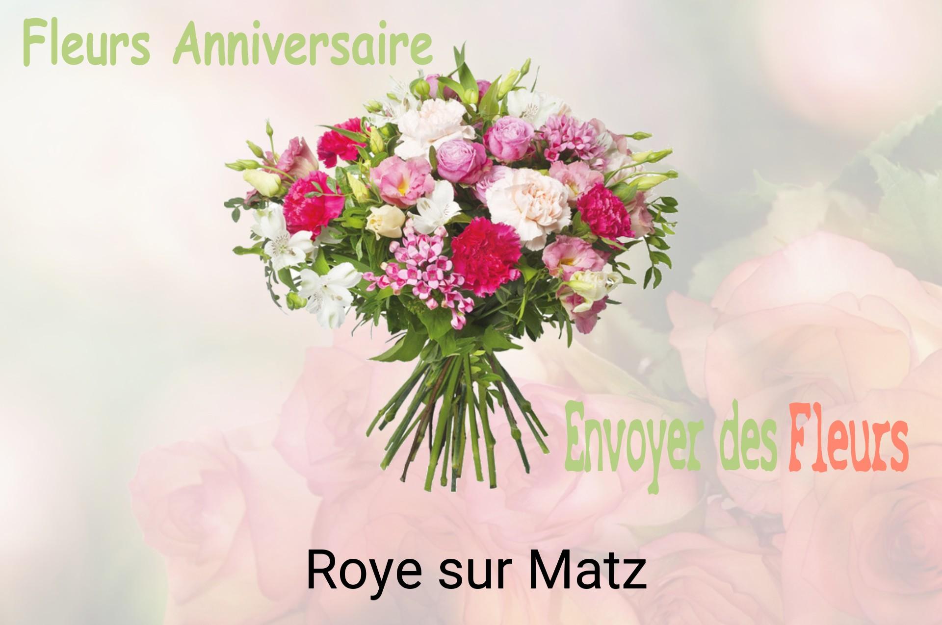 Bouquet de fleurs d’anniversaire livré à Roye-sur-Matz